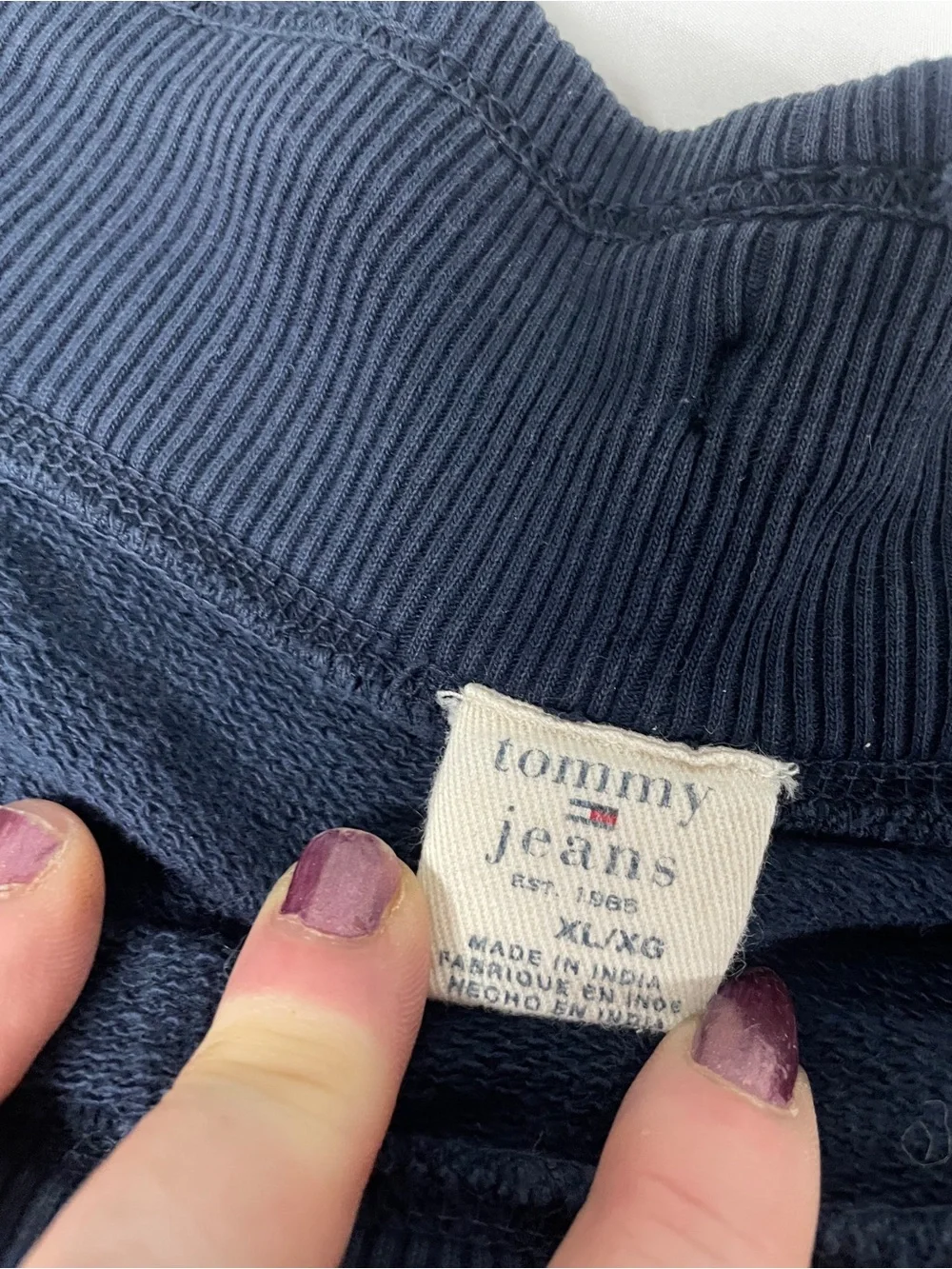 Tommy Hilfiger Navy Blue Mini Skirt - Picture 4 of 8